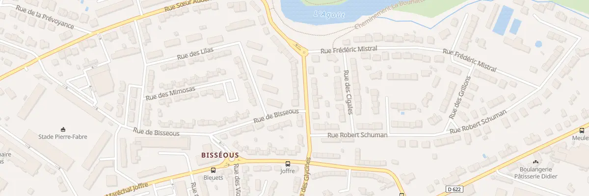 Plan du 39 Rue des Glycines à Castres