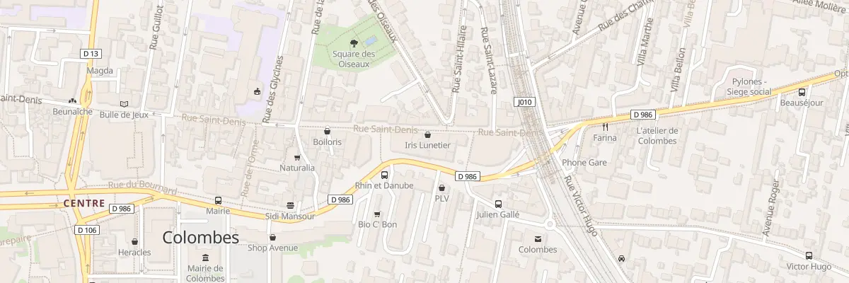 Plan du 17 Rue Saint-Denis à Colombes