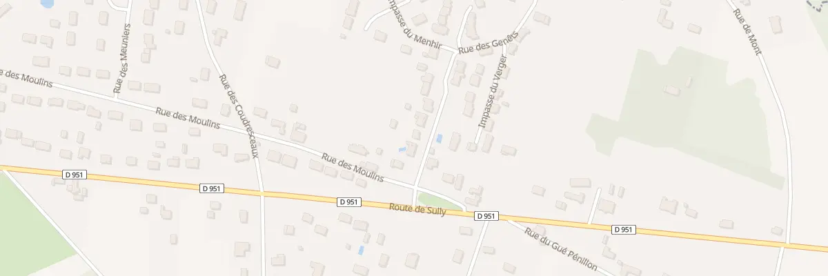 Plan du 5 Rue des Genêts à Neuvy-en-Sullias