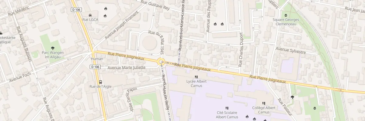 Plan du 154 Rue Pierre Joigneaux à Bois-Colombes