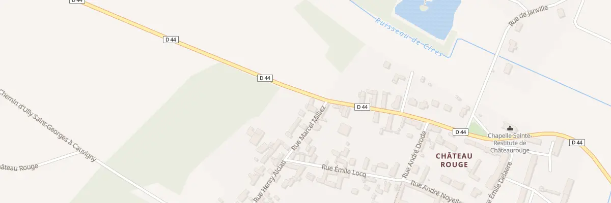Plan du 2 Rue Marcel Stopin à Cauvigny