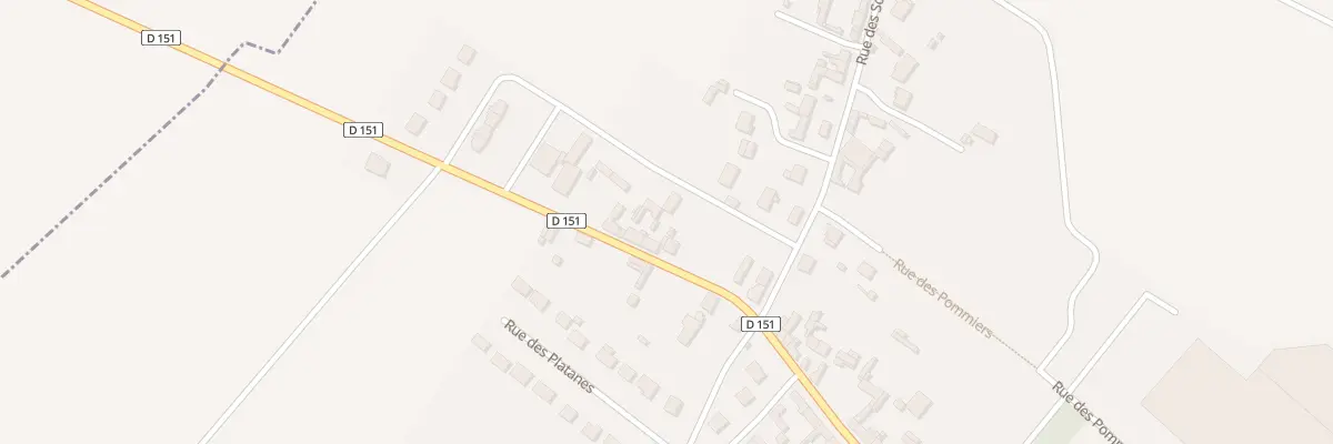Plan du 632 Rue des Acacias à Noyers-Saint-Martin