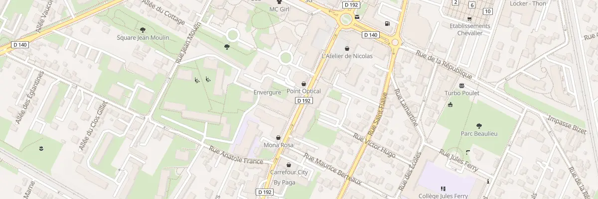Plan du 22 Rue de Stalingrad à Ermont