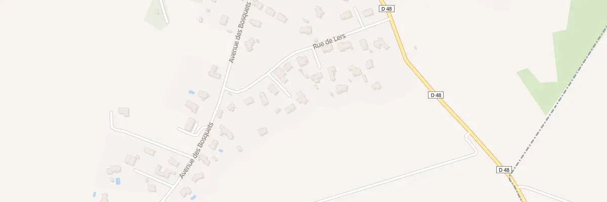 Plan du 25 Rue de Lers à Caux-et-Sauzens