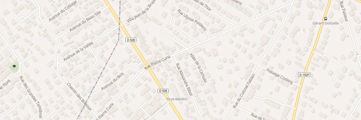 Plan du 47 Rue Pierre Curie à Saint-Prix