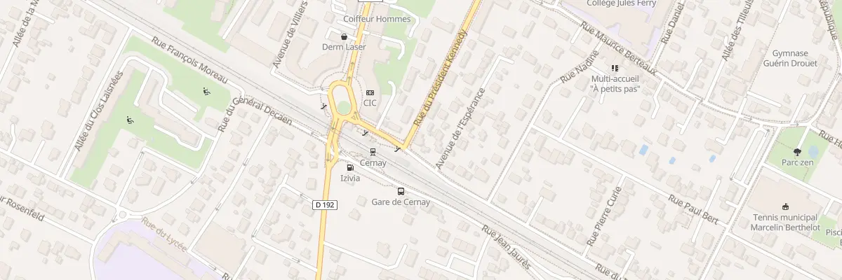Plan du 11 Rue du Mal Gallieni à Ermont