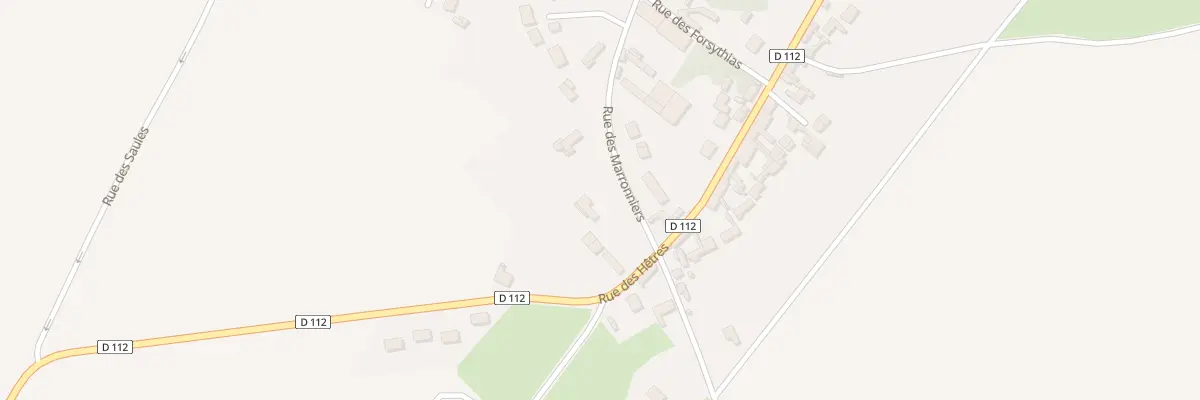 Plan du 602 Rue des Marronniers à Noyers-Saint-Martin