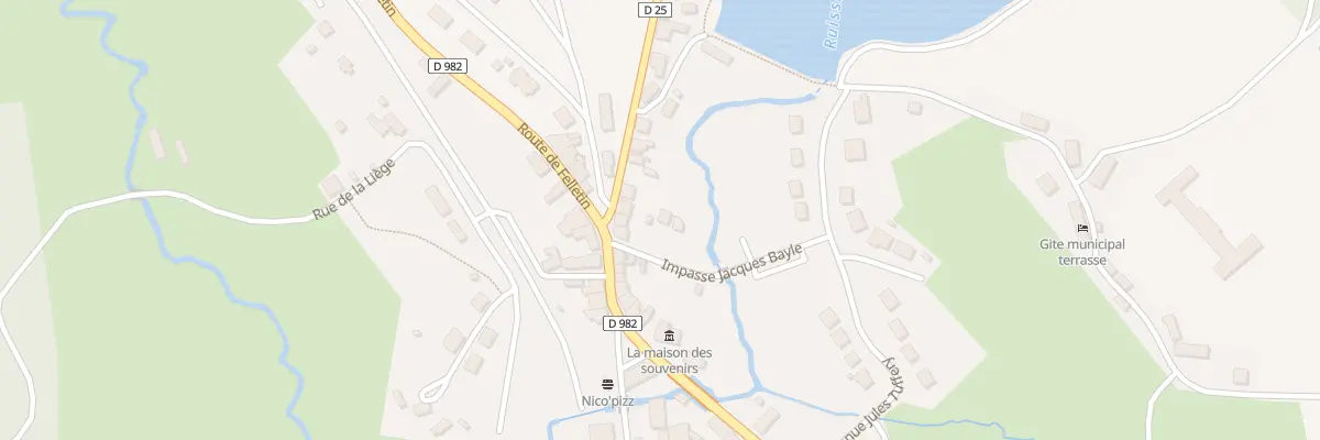 Plan du 8 Rue du Gen Craplet à La Courtine