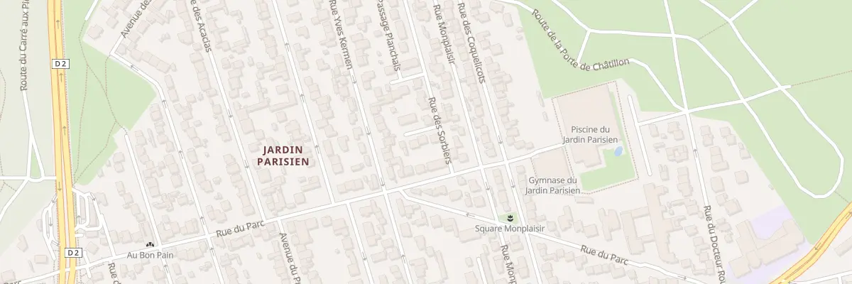 Plan du 3 Rue des Sorbiers à Clamart