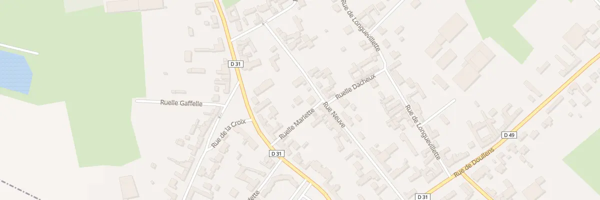 Plan du 27 Rue Neuve à Candas