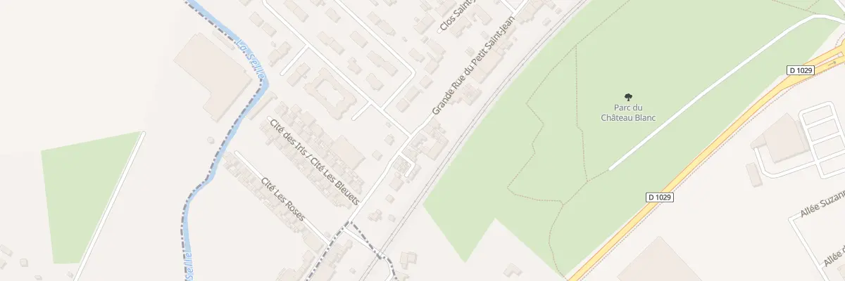 Plan du 243 Gr Grande Rue Petit St Jean à Amiens