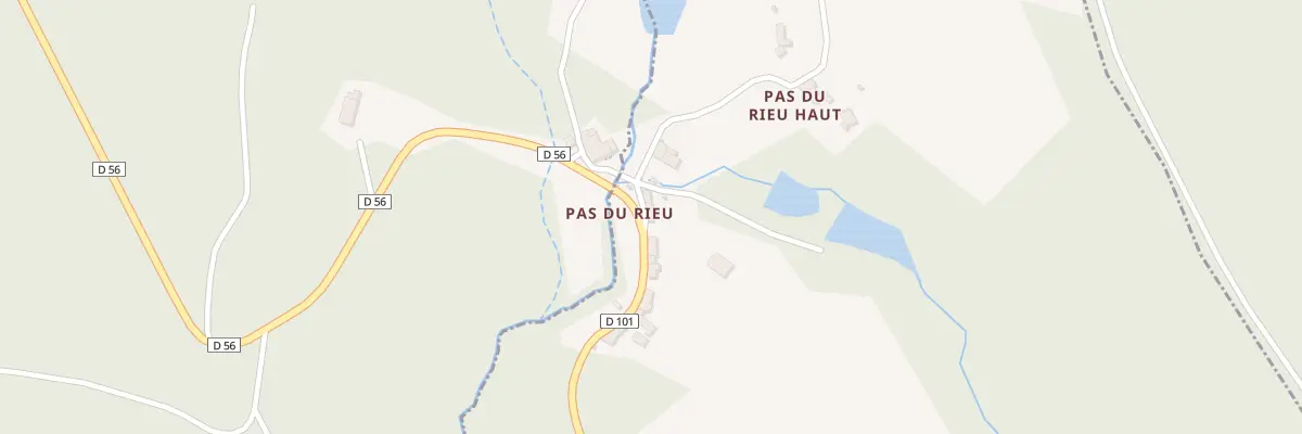 Plan de Av de Font-Bruno à Laprade