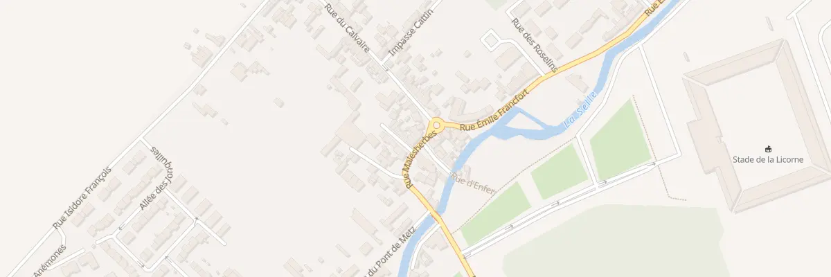 Plan du 8 Rue Malesherbes à Amiens