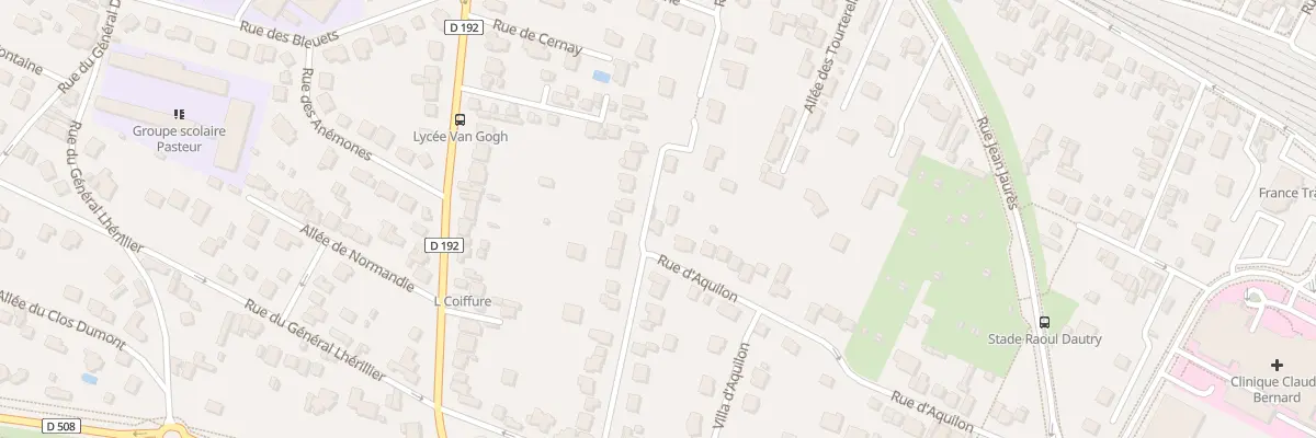 Plan du 27 Rue d’Aquilon à Ermont