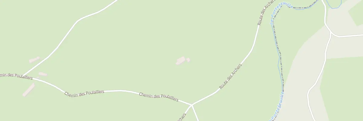 Plan du 3029 Rte des Archers à Beddes