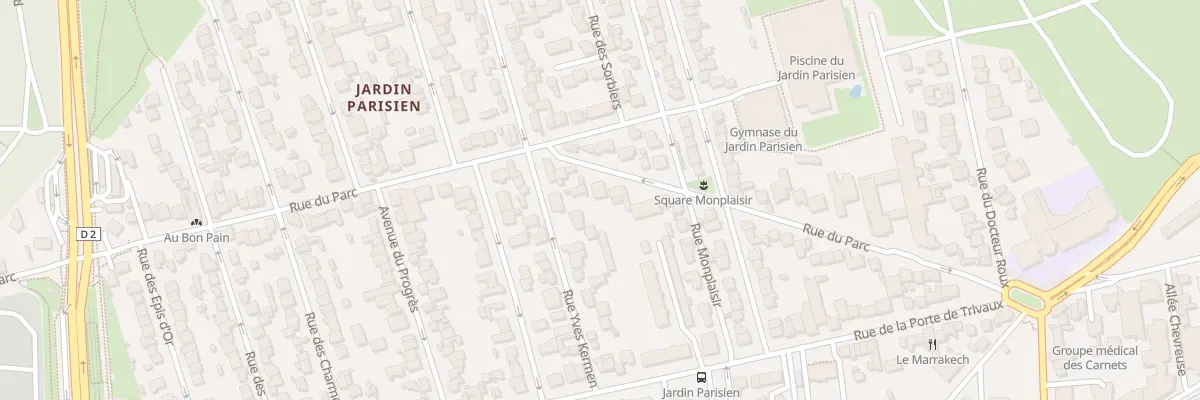 Plan du 49 Rue du Parc à Clamart