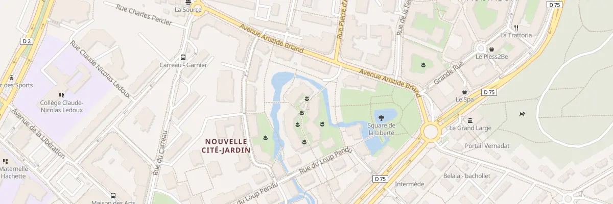 Plan du 4 Rue du Pont Neuf au Plessis-Robinson