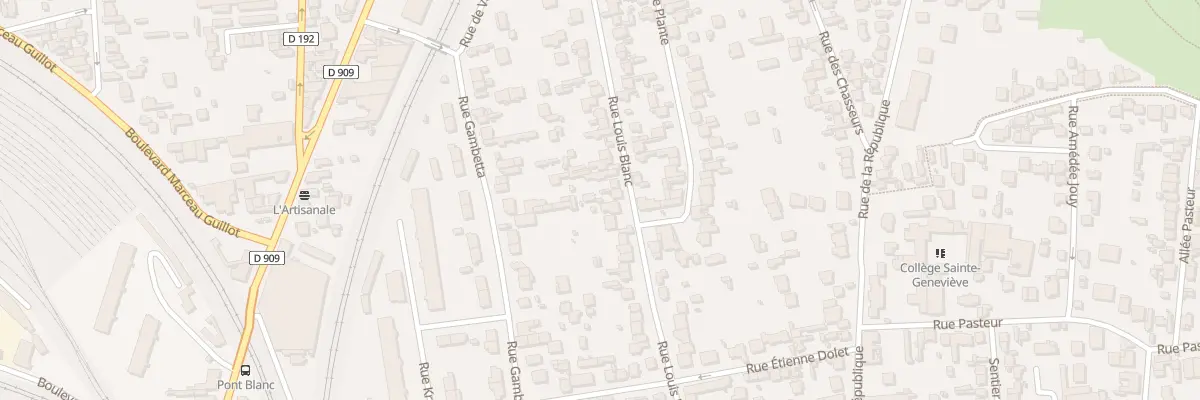 Plan du 69 Rue Louis Blanc à Argenteuil