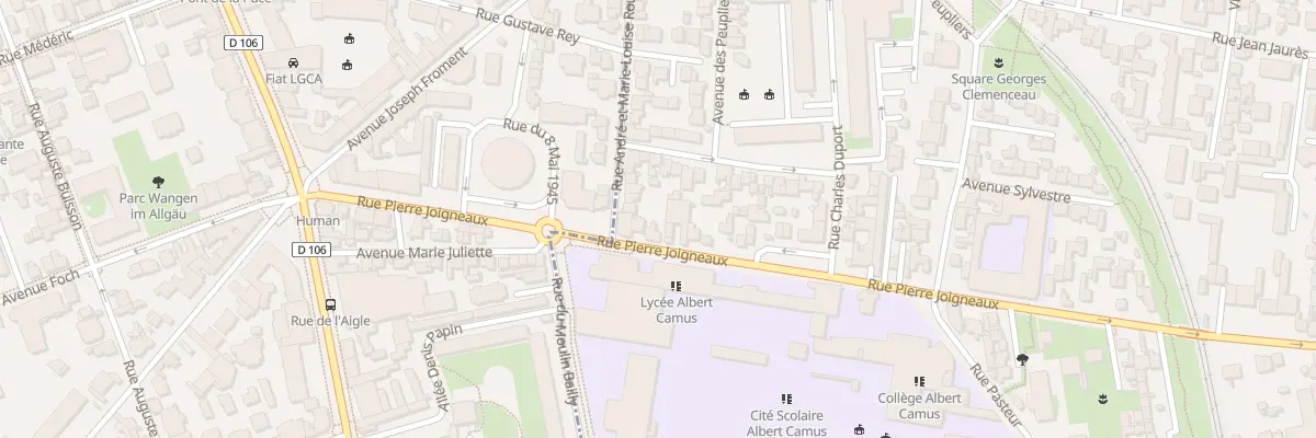 Plan du 150 Rue Pierre Joigneaux à Bois-Colombes