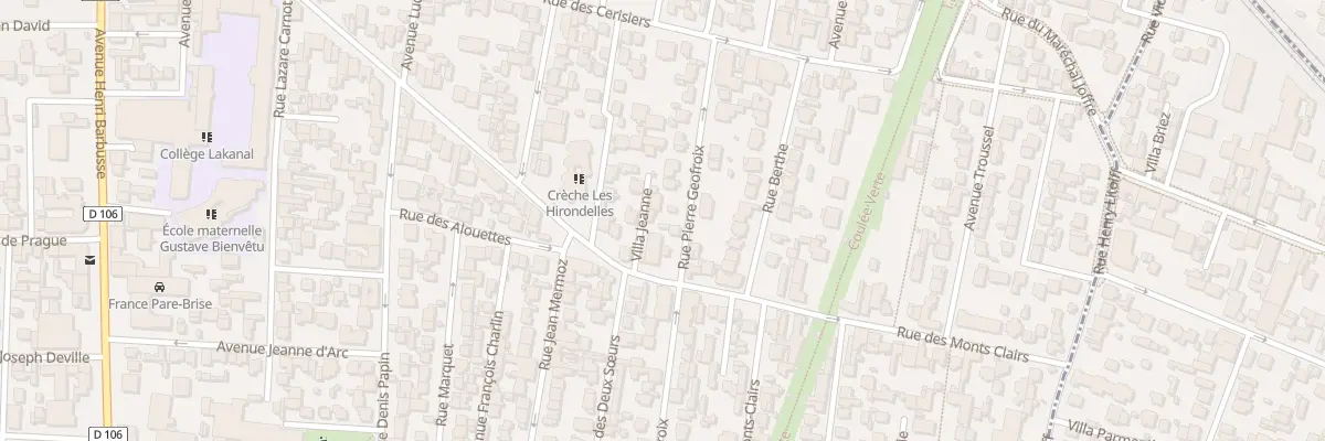Plan du 18 Rue Pierre Geofroix à Colombes