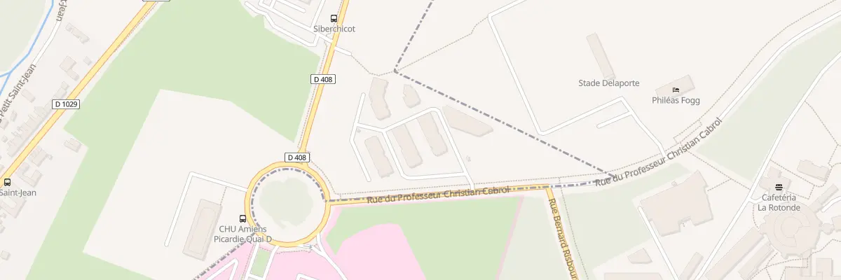 Plan du 2 All du Prof Alfred Lorriaux à Pont-de-Metz
