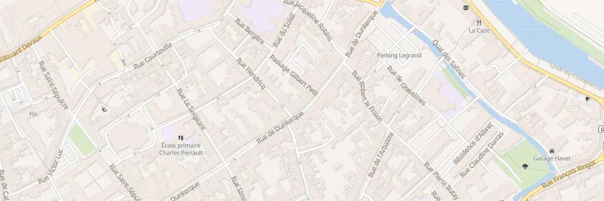 Plan du 140 Rue de Dunkerque à Saint-Omer