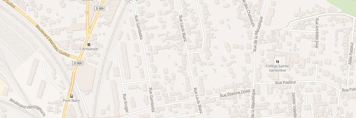 Plan du 61 Rue Louis Blanc à Argenteuil