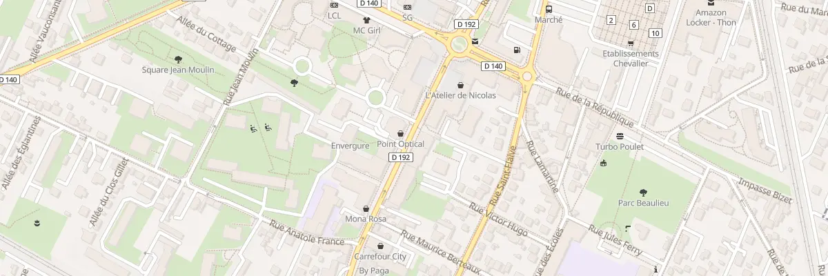 Plan du 21 Rue de Stalingrad à Ermont