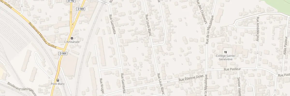 Plan du 63 Rue Louis Blanc à Argenteuil