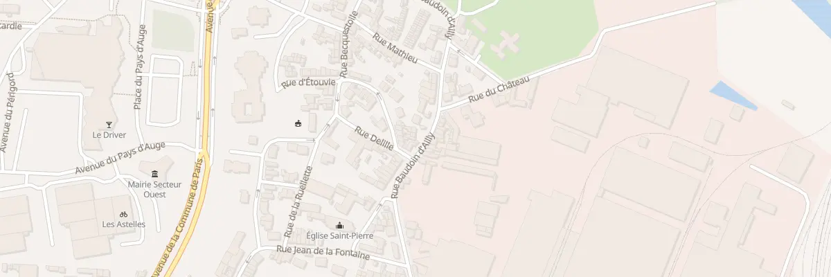 Plan du 79 Rue Baudoin d’Ailly à Amiens