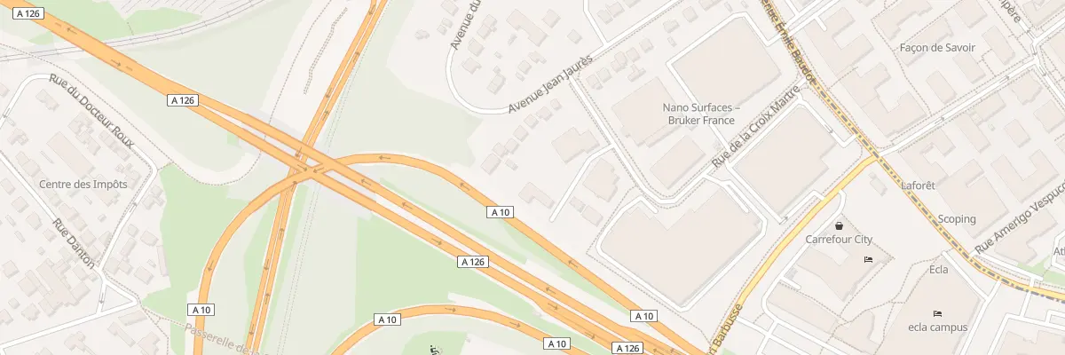 Plan du 60 Av Jean Jaurès à Palaiseau