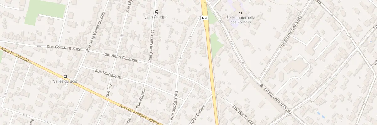 Plan du 24 Rue des Sablons à Clamart