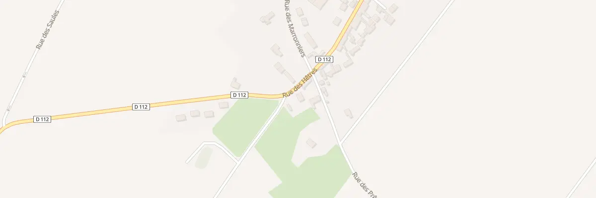 Plan du 613 Rue des Hêtres à Noyers-Saint-Martin