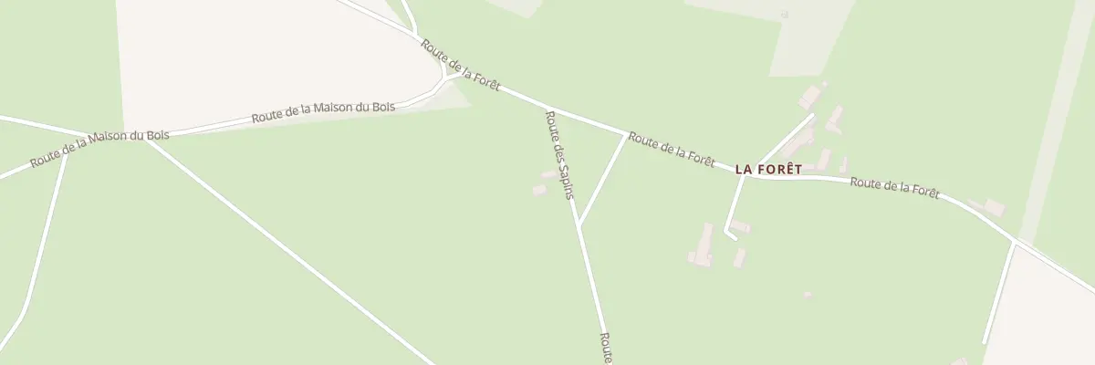 Plan du 76 Rte des Sapins à Saint-Jeanvrin