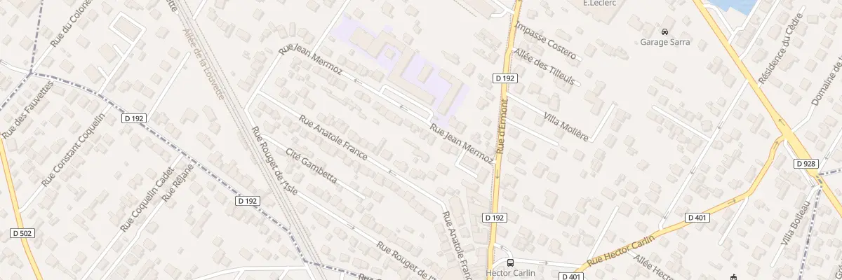Plan du 11 Rue Jean Mermoz à Saint-Prix
