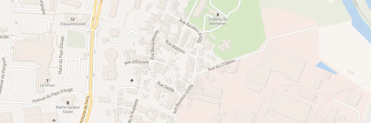 Plan du 97 Rue Baudoin d’Ailly à Amiens