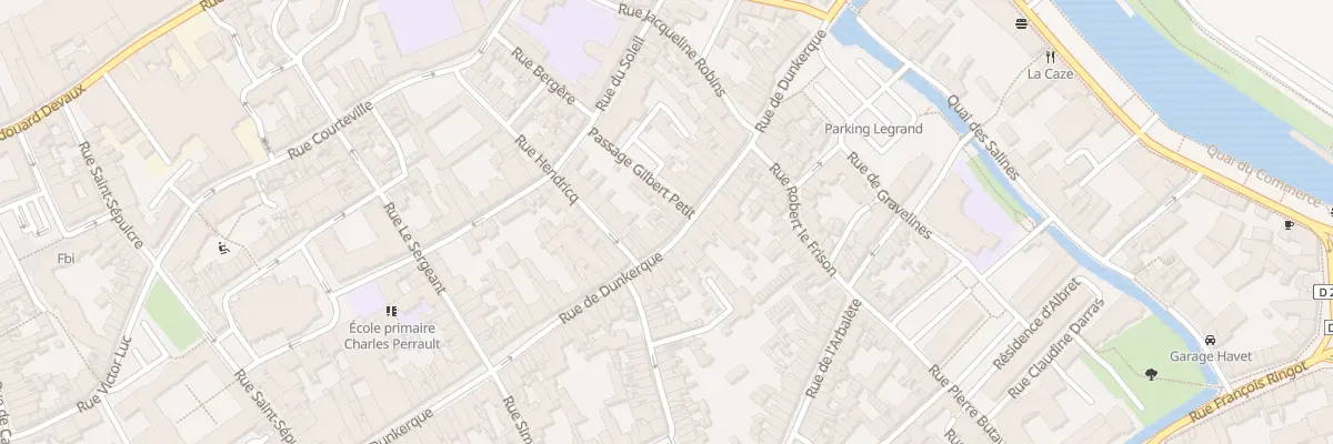 Plan du 144 Rue de Dunkerque à Saint-Omer