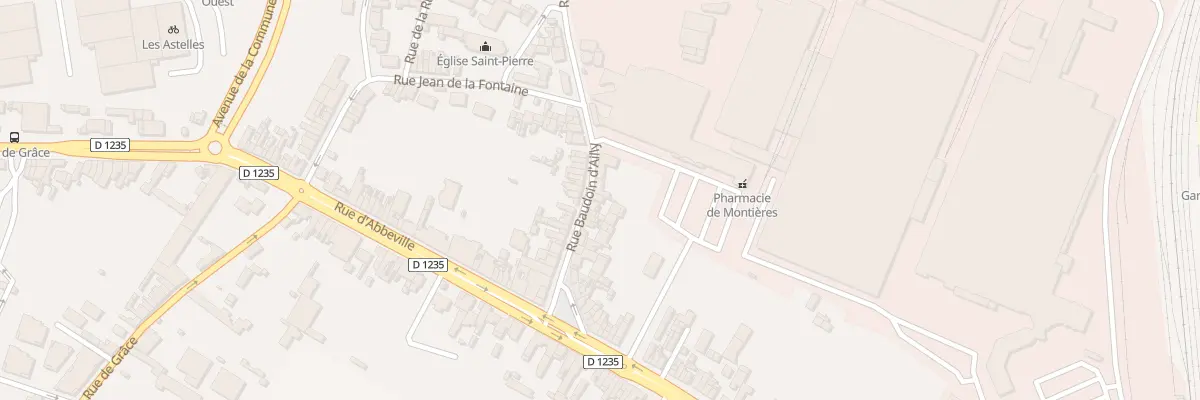 Plan du 24 Rue Baudoin d’Ailly à Amiens