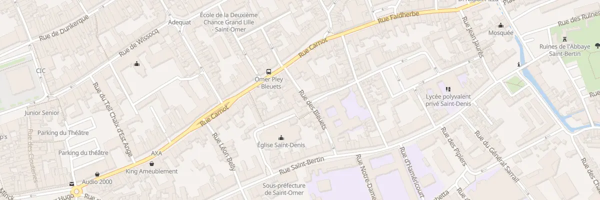 Plan du 5T Rue des Bleuets à Saint-Omer