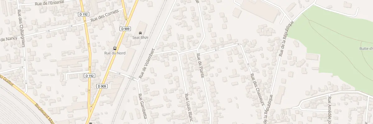 Plan du 88 Rue Louis Blanc à Argenteuil