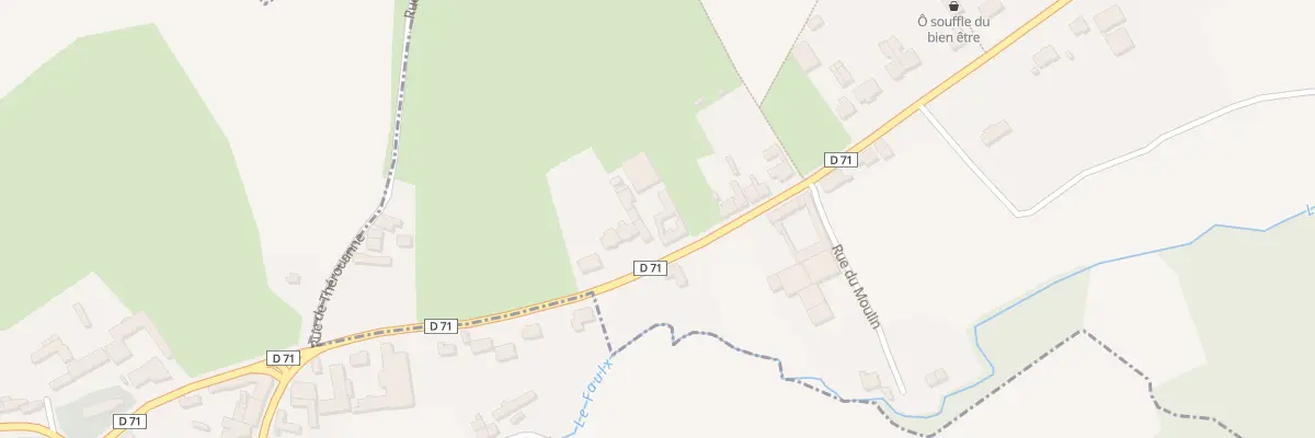 Plan du 73 Rue d’Hesdin à Heuchin