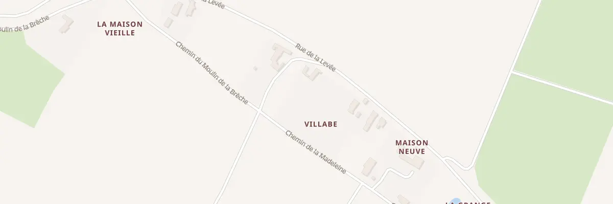 Plan du 33 Rue de la Levée à Guilly