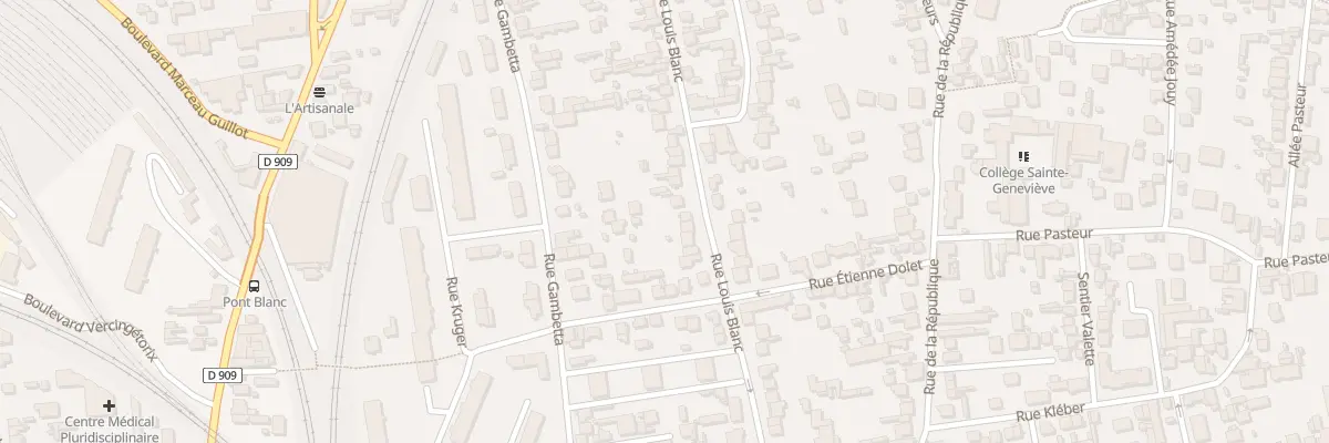 Plan du 49 Rue Louis Blanc à Argenteuil