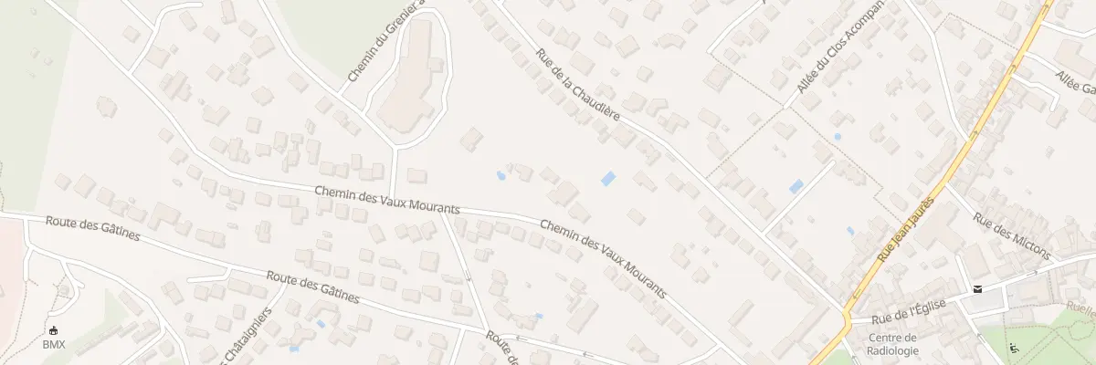 Plan du 20 Che Vaux Mourants à Verrières-le-Buisson