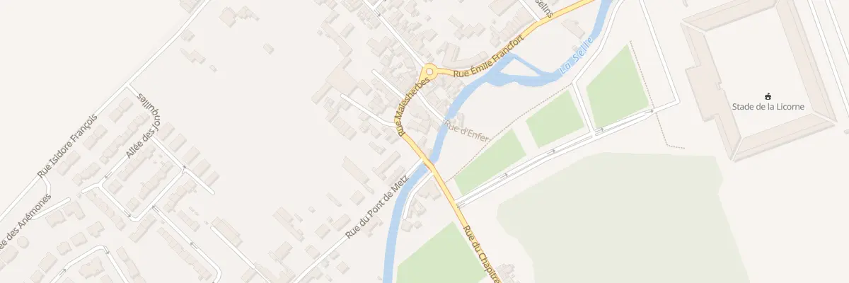 Plan du 5 Rue du Chapitre à Amiens