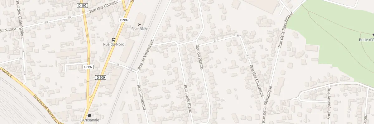 Plan du 84 Rue Louis Blanc à Argenteuil
