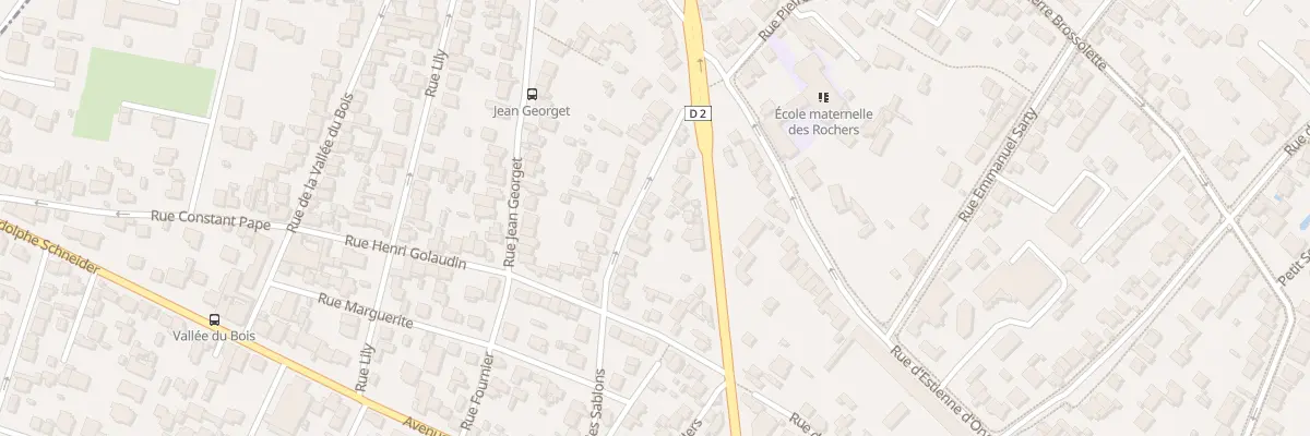 Plan du 34 Rue des Sablons à Clamart
