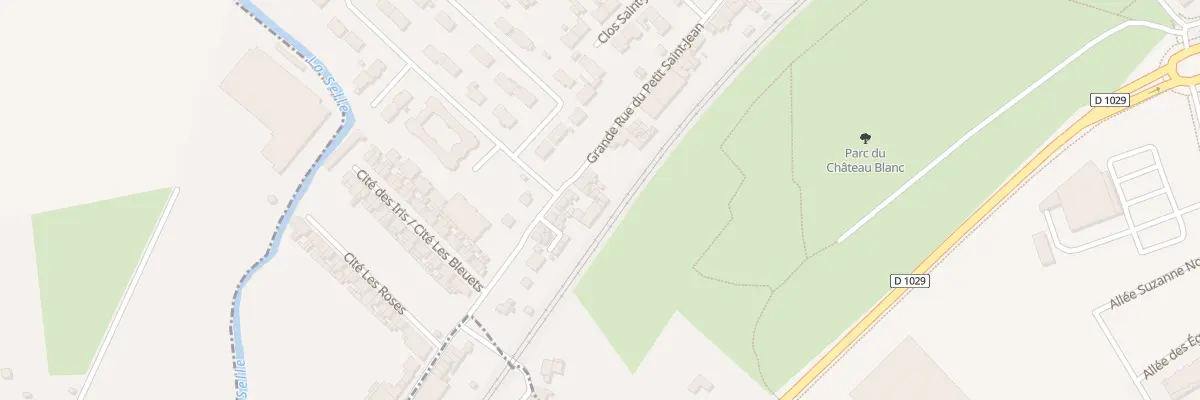 Plan du 241A Gr Grande Rue Petit St Jean à Amiens