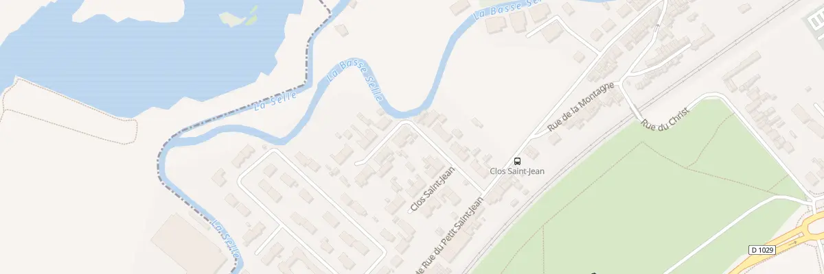 Plan du 12 Rue Clos Saint Jean à Amiens
