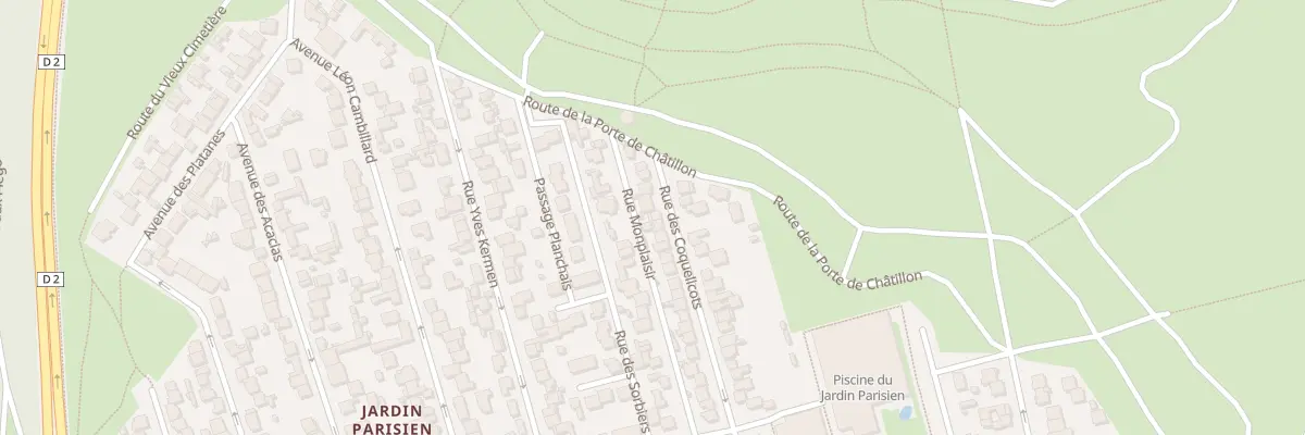 Plan du 79 Rue des Coquelicots à Clamart